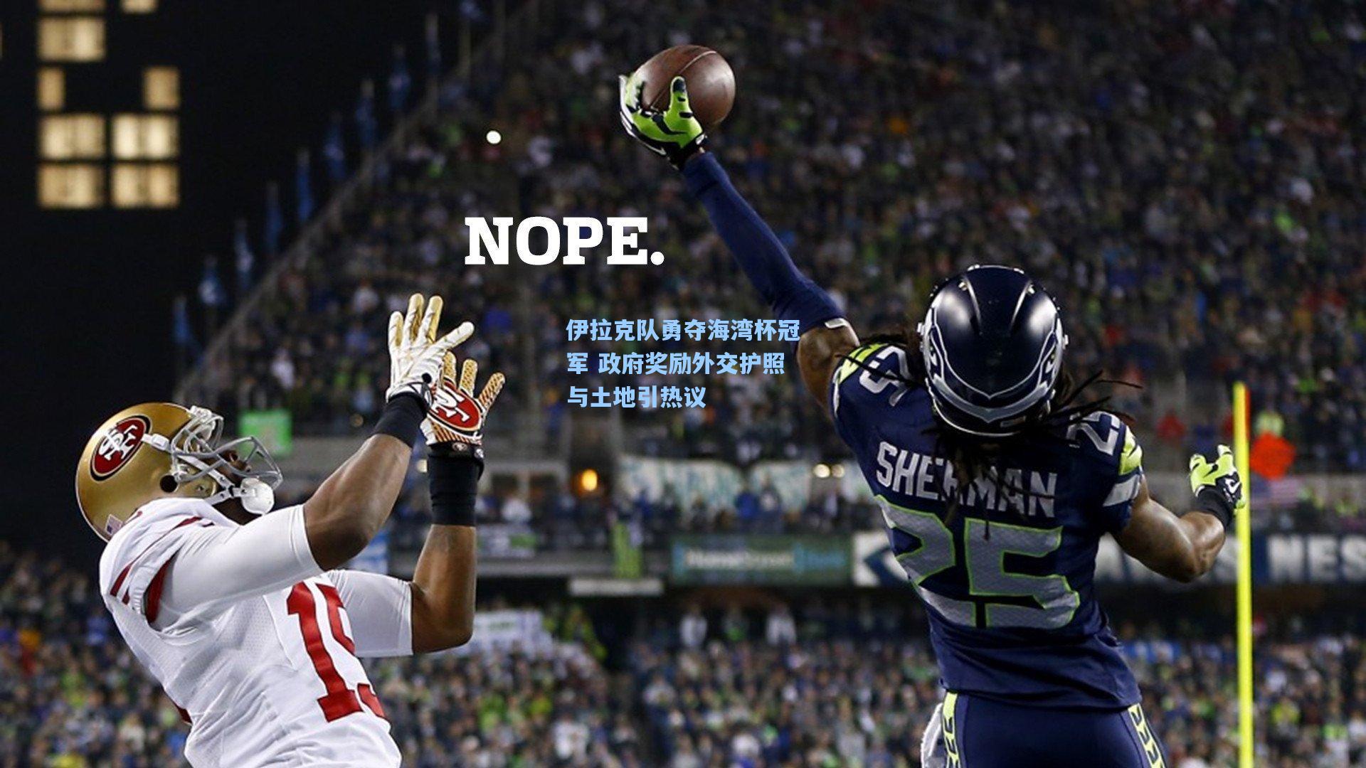 伊拉克队勇夺海湾杯冠军 政府奖励外交护照与土地引热议